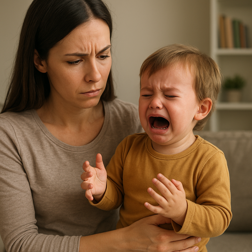 Co robić, gdy dziecko często płacze lub krzyczy