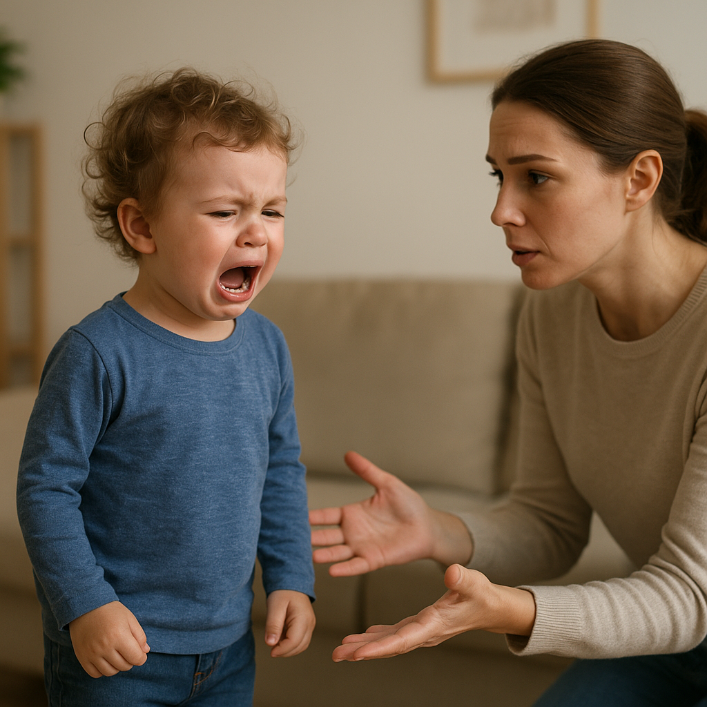 Jak reagować na bunt dwulatka – bez stresu i krzyku