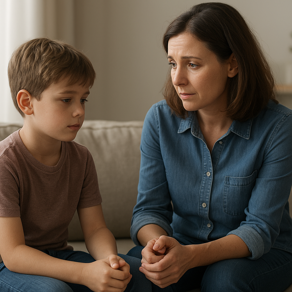 Jak rozmawiać z dzieckiem o śmierci, chorobie i trudnych tematach