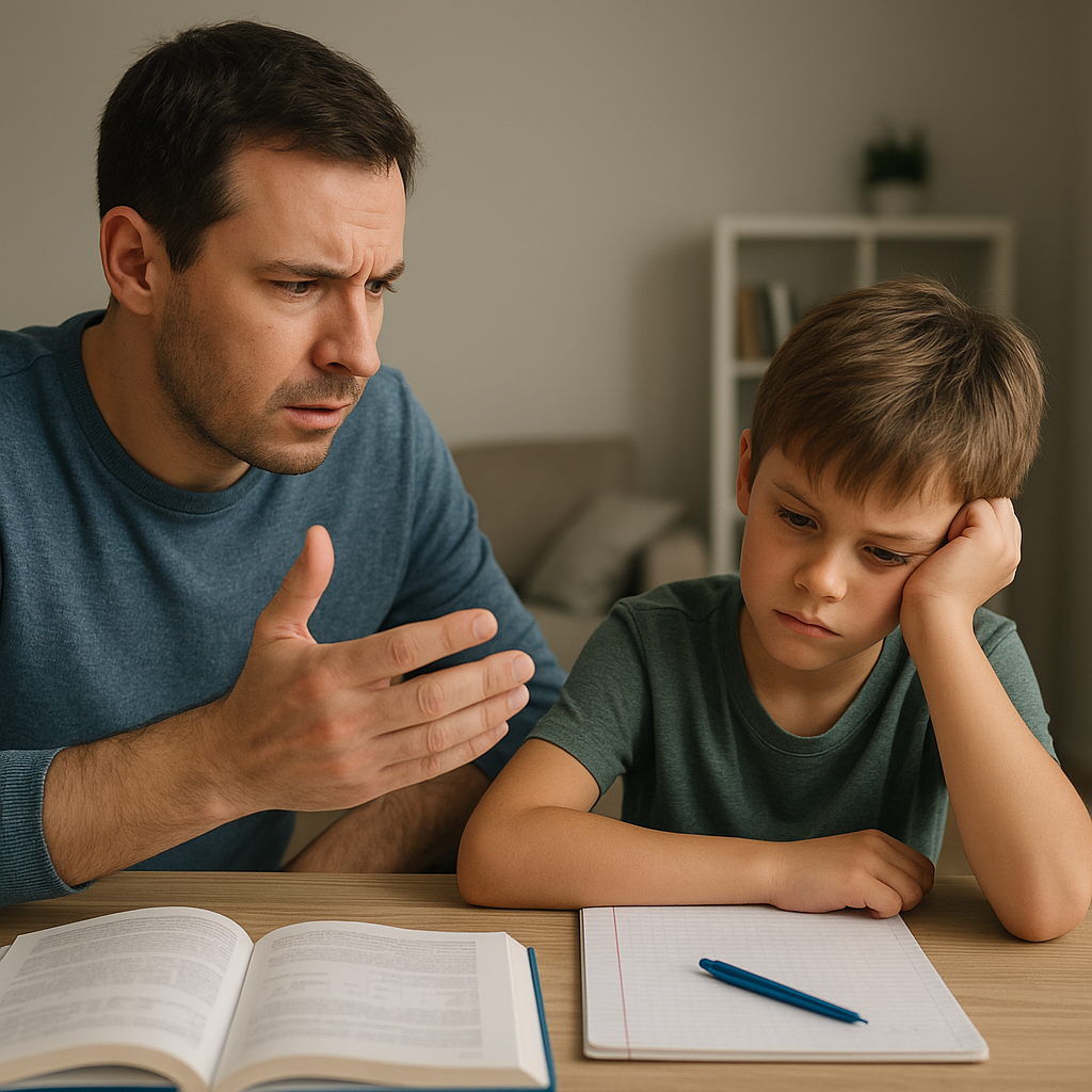 Co robić, gdy dziecko nie chce odrabiać lekcji