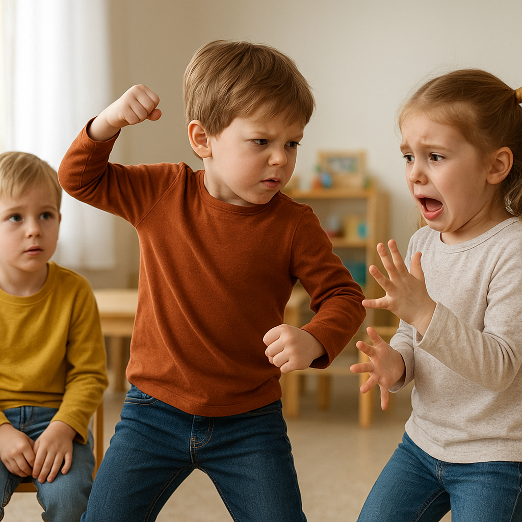 Co zrobić, gdy dziecko bije inne dzieci
