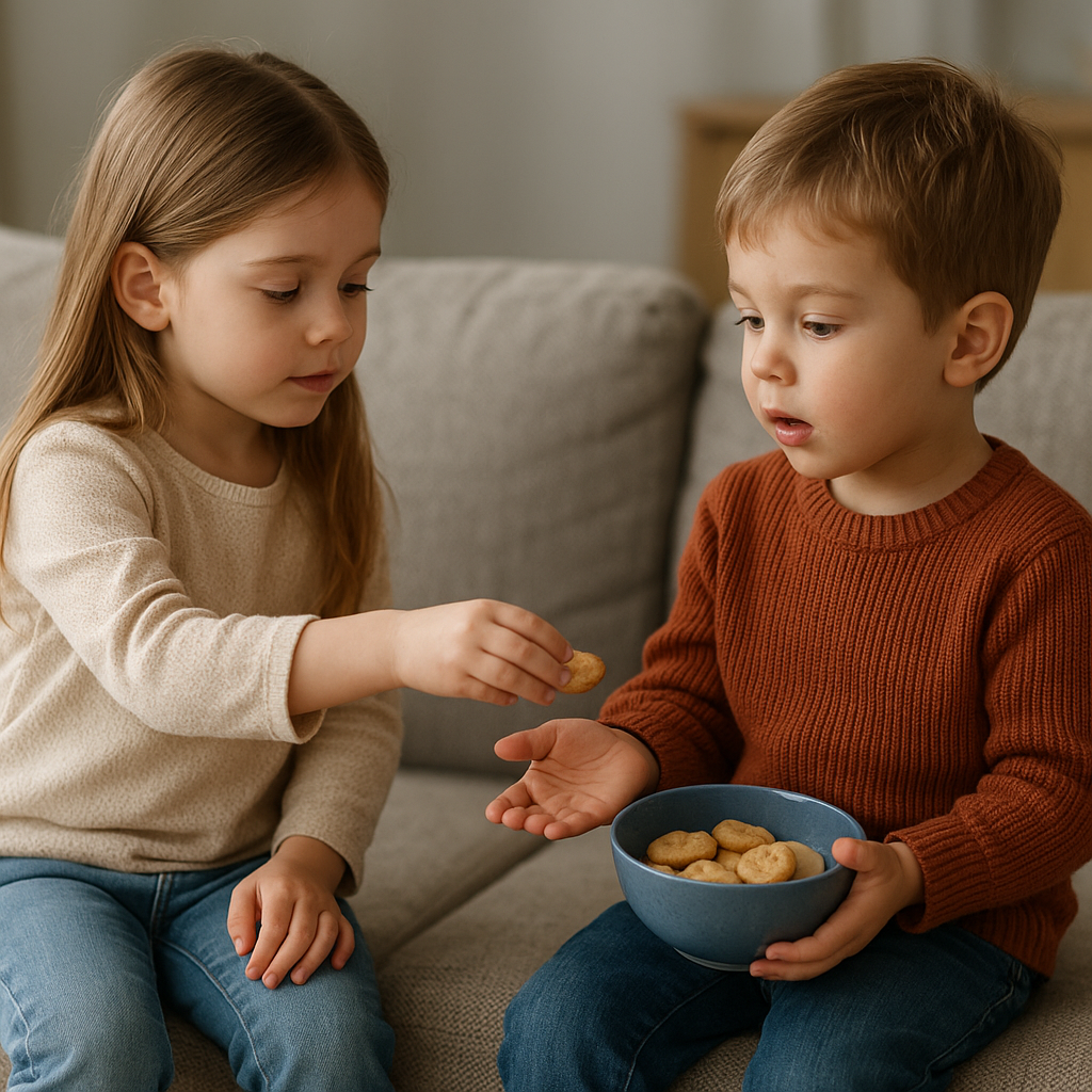 Jak nauczyć dziecko dzielenia się z innymi