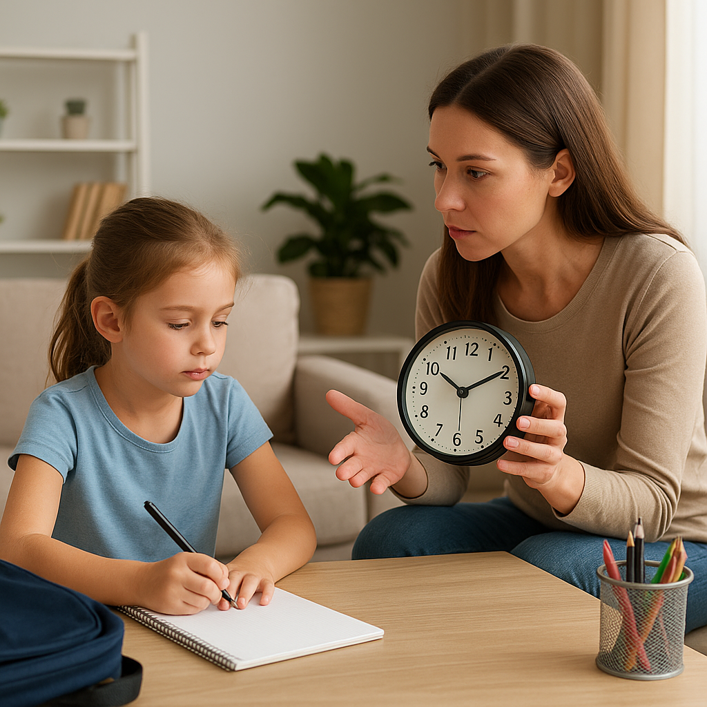 Jak nauczyć dziecko punktualności i organizacji dnia