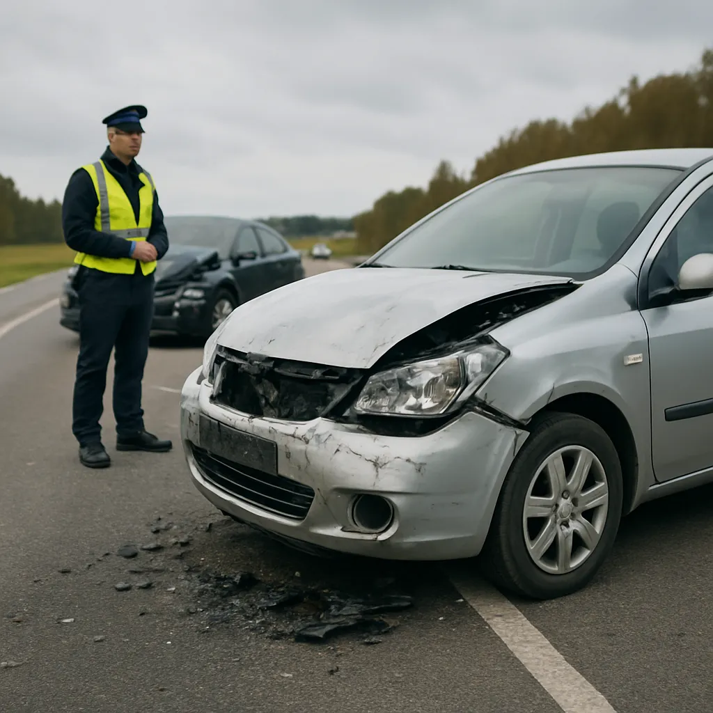 Wypadek komunikacyjny za granicą – co robić