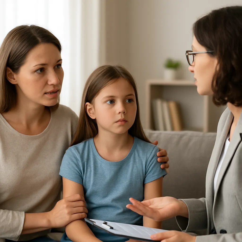 Jak rozmawiać z dzieckiem o terapii lub psychologu